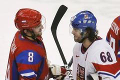 Rusko - Česko, hokej