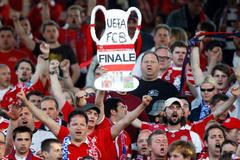 Fanoušci Bayernu Mnichov