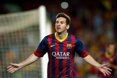 Fotbal, Barcelona - Santos: Lionel Messi