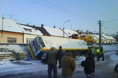 V Brně havaroval autobus MHD