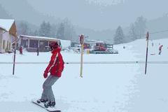 Lyžování - Deštné v Orlických horách