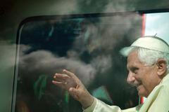 Papež Benedikt XVI. na návštěvě Velké Británii