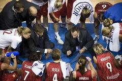 MS basketbal: Česko - Japonsko (Lubor Blažek a jeho tým)