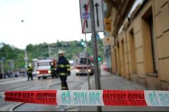 V centru Prahy hořel plyn. Hasiči zavřeli Revoluční