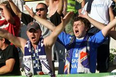 Fanoušci Baníku Ostrava