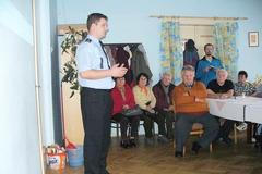 Nový Bydžov: beseda policie se seniory o bezpečném životě