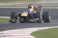 Tréninky na VC Koreje (Vettel)