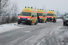 Dopravní nehoda u Loun