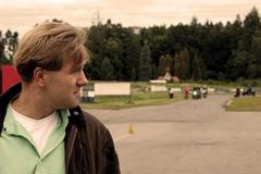 Martin Sepp a autodrom s motocyklisty