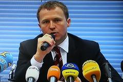 Martin Roman během tiskové konference ke komandům ČEZ