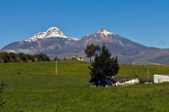 Ekvádor hora Illiniza