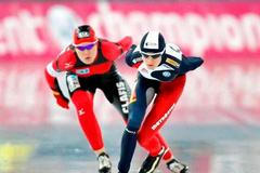 Martina Sáblíková vs Stephanie Bekcert v Hamaru