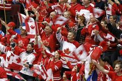 OH: Kanada vs USA (fanoušci)