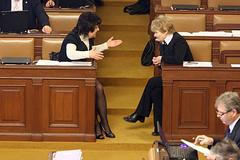 Sněmovna 25. února