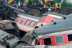 Vykolejený vlak v Číně