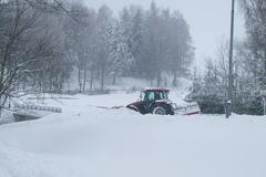 Sněhová kalamita na silnicích