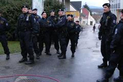 policie - demonstrace