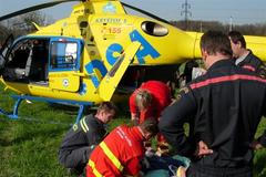 Záchranka vrtulník