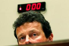 Tony Hayward, CEO společnosti BP, před americkým Kongresem