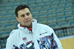 Vladimír Růžička v oblečení pro české olympioniky