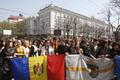 Moldavsko protest komunisté