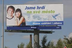 Billboardy na komunální volby v Praze