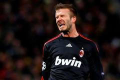 David Beckham v AC Milán