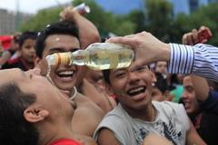 Francie - Mexiko (fanoušci)