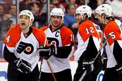 Playoff 2010: Radující se Philadelphia Flyers