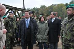 předání mostu ve Vísce