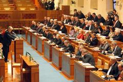 Senát zasedá poprvé v novém složení