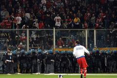 Itálie - Srbsko, nedohraný zápas