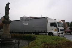 Kamiony v Dašicích