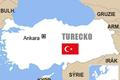 Turecko - mapa