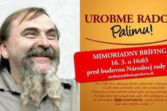 Slovenská politická strana slouží jako reklama na nápoj