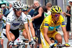 Andy Schleck a Alberto Contador