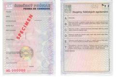 Řidičský průkaz 1997-2000