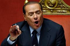 Silvio Berlusconi v parlamentu