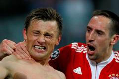 Ivica Olič a Franck Ribéry