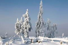 Závaly sněhu v Evropě