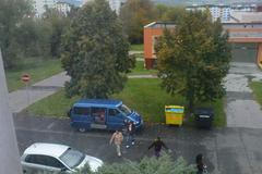 Uplácení Romů v Krupce