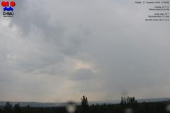 Zatažené nebe nad Karlovými Vary