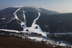 Lyžařský areál v Koutech