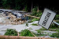 Chrastava, vjezd do obce