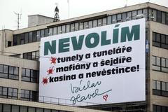 Václav Havel - billboard - volby