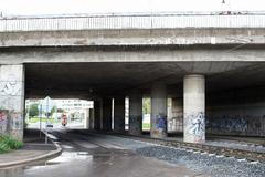 Stavba nového Trojského mostu