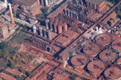 Objekt hliníkárenské společnosti MAL u města Ajka