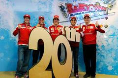 Ferrari a Ducati na horách