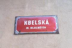 Dopravní komplikace v Kbelské ulici