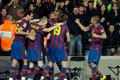 Barcelona se raduje ze vstřelené branky